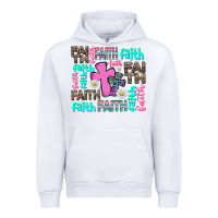 White faith with cross Urban Hoodie - AdoDesignShop