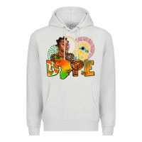 Dove Grey dope juneteenth Premium Hoodie - AdoDesignShop