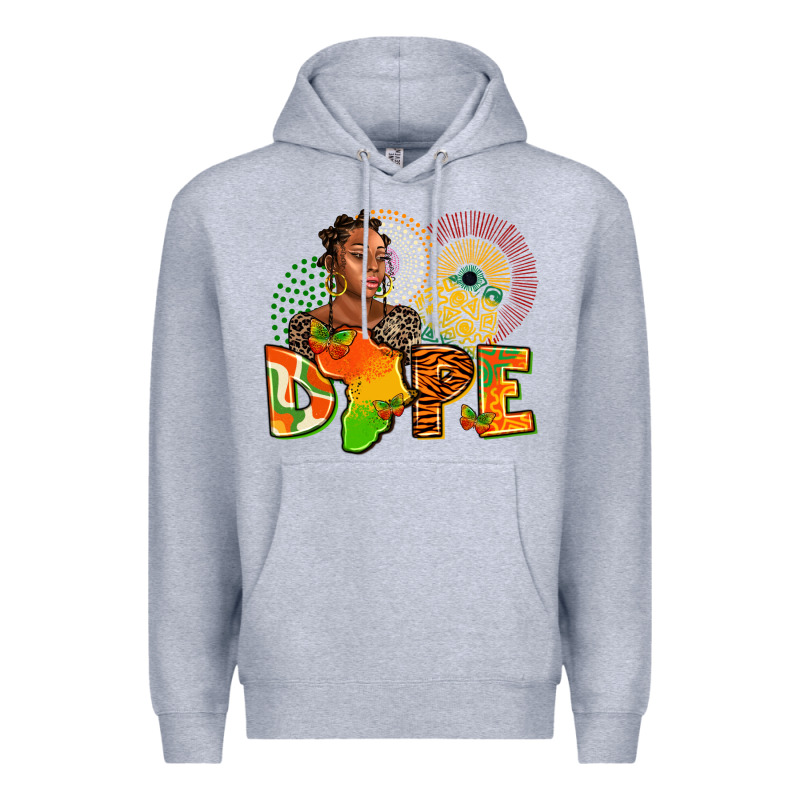 Dope Juneteenth Premium Hoodie by AdoDesignShop | Teevron