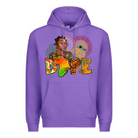 Purple dope juneteenth Premium Hoodie - AdoDesignShop