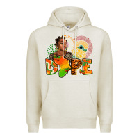Oatmeal Heather dope juneteenth Premium Hoodie - AdoDesignShop