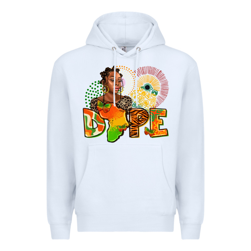 Dope Juneteenth Premium Hoodie by AdoDesignShop | Teevron