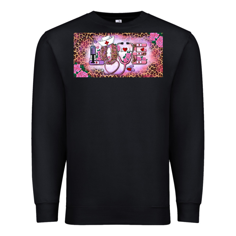 Valentine's Day Nurse Love Premium Sweatshirt by RanaPortraitStore | Teevron
