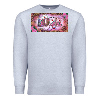 Heather Grey Valentine's Day Nurse Love Premium Sweatshirt - RanaPortraitStore