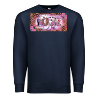 Navy Valentine's Day Nurse Love Premium Sweatshirt - RanaPortraitStore