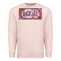 Pale Pink Valentine's Day Nurse Love Premium Sweatshirt - RanaPortraitStore