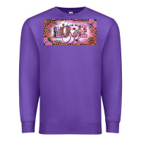 Purple Valentine's Day Nurse Love Premium Sweatshirt - RanaPortraitStore
