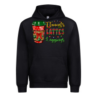 Black flannels lattes leggings Urban Hoodie - BundleAndBundleShop