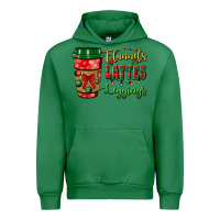 Emerald flannels lattes leggings Urban Hoodie - BundleAndBundleShop