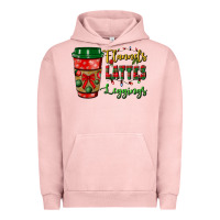 Pigment Salmon flannels lattes leggings Urban Hoodie - BundleAndBundleShop