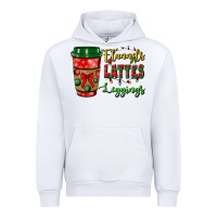 White flannels lattes leggings Urban Hoodie - BundleAndBundleShop