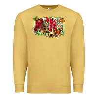 Antique Gold mama claus Premium Sweatshirt - Zillion Design Studio