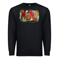 Black mama claus Premium Sweatshirt - Zillion Design Studio