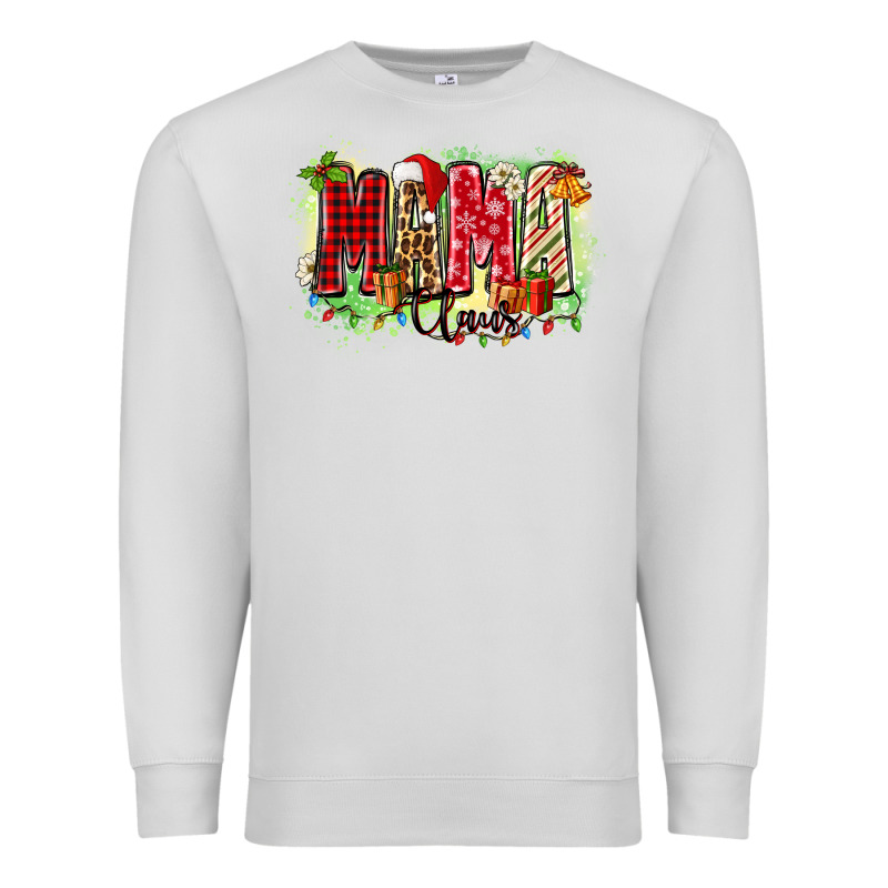 Mama Claus Premium Sweatshirt by Zillion Design Studio | Teevron