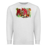 Oatmeal Heather mama claus Premium Sweatshirt - Zillion Design Studio