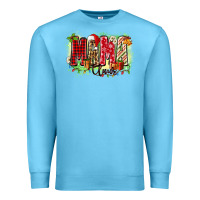 Ocean Blue mama claus Premium Sweatshirt - Zillion Design Studio