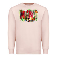 Pale Pink mama claus Premium Sweatshirt - Zillion Design Studio
