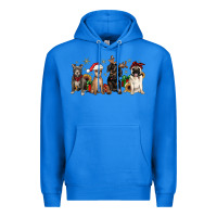 True Royal christmas chihuahua pitbull pug dachshund Premium Hoodie - JahusDesignShop