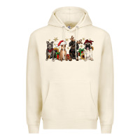 Tofu christmas chihuahua pitbull pug dachshund Premium Hoodie - JahusDesignShop
