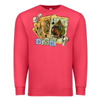 Cardinal western rodeo playing cards tbw Premium Sweatshirt - texasbilliewilder