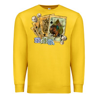 Lemon western rodeo playing cards tbw Premium Sweatshirt - texasbilliewilder