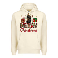Sandshell merry christmas dachshund Premium Hoodie - JahusDesignShop