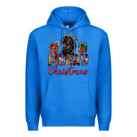 True Royal merry christmas dachshund Premium Hoodie - JahusDesignShop