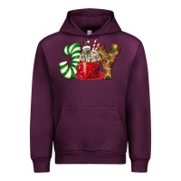 Mauve Wine Joy Urban Hoodie - BundleAndBundleShop