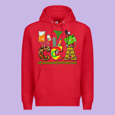 Cca  Countinuing Care Assistant Juneteenth Premium Hoodie Designed By Adodesignshop