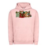 Pigment Salmon noel Urban Hoodie - BundleAndBundleShop