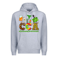 Heather Grey cca  countinuing care assistant juneteenth Premium Hoodie - AdoDesignShop