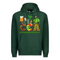 Sports Green cca  countinuing care assistant juneteenth Premium Hoodie - AdoDesignShop
