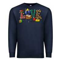 Navy love came down luke 2 11 Premium Sweatshirt - Zillion Design Studio