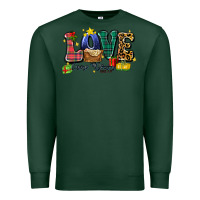 Sports Green love came down luke 2 11 Premium Sweatshirt - Zillion Design Studio