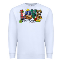 White love came down luke 2 11 Premium Sweatshirt - Zillion Design Studio