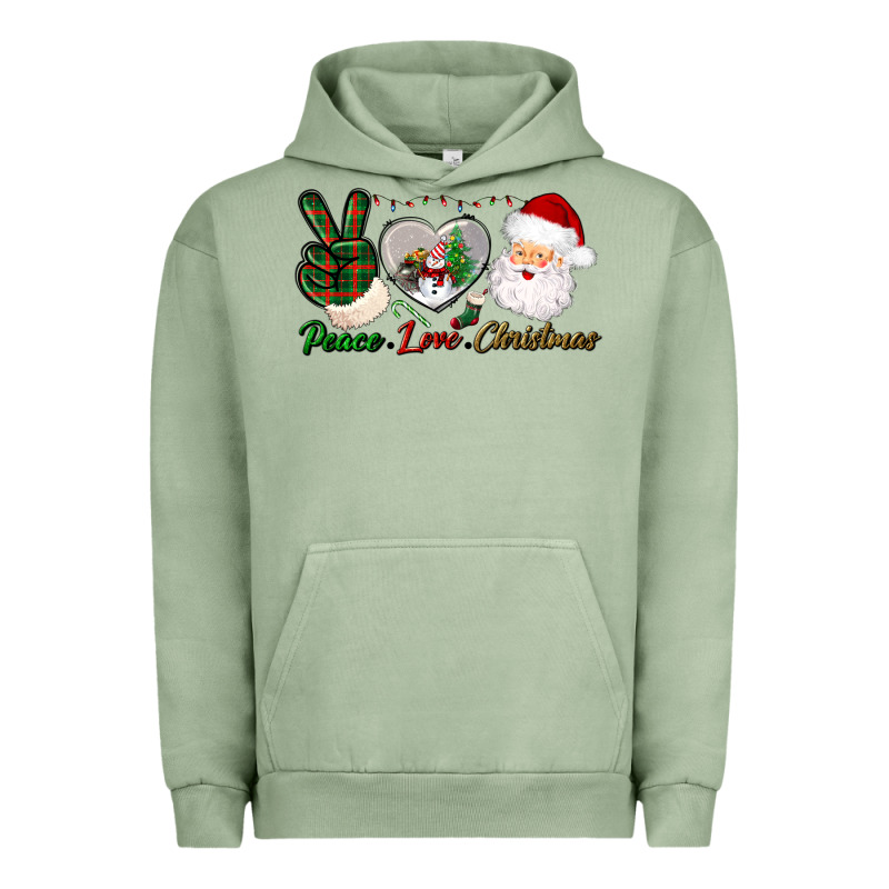 Peace Love Christmas Urban Hoodie by BundleAndBundleShop | Teevron