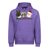Tulip peace love christmas Urban Hoodie - BundleAndBundleShop