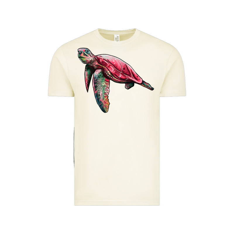 Sea Turtle Pink Glitter Vintage Tee by Artiststas | Teevron