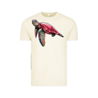Vintage Arctic sea turtle pink glitter Vintage Tee - Artiststas