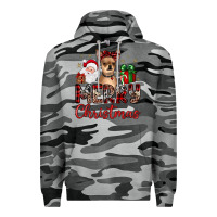 Slate Camo merry christmas chihuahua Premium Hoodie - JahusDesignShop