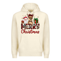 Sandshell merry christmas chihuahua Premium Hoodie - JahusDesignShop