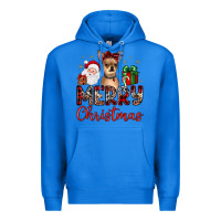 True Royal merry christmas chihuahua Premium Hoodie - JahusDesignShop