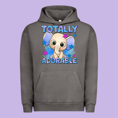 Totally Adorable Elephant Boy Urban Hoodie Designed By Adodesignshop