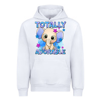 White totally adorable elephant boy Urban Hoodie - AdoDesignShop