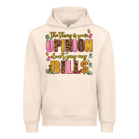 Sandshell the thing is your opinion dont pay my bills Urban Hoodie - AdoDesignShop