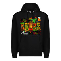 Black black nurse magic Premium Hoodie - AdoDesignShop