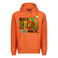 Carrot black nurse magic Premium Hoodie - AdoDesignShop