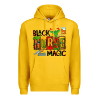 Lemon black nurse magic Premium Hoodie - AdoDesignShop