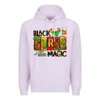 Lilac black nurse magic Premium Hoodie - AdoDesignShop
