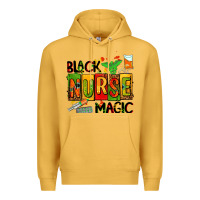 Mustard black nurse magic Premium Hoodie - AdoDesignShop